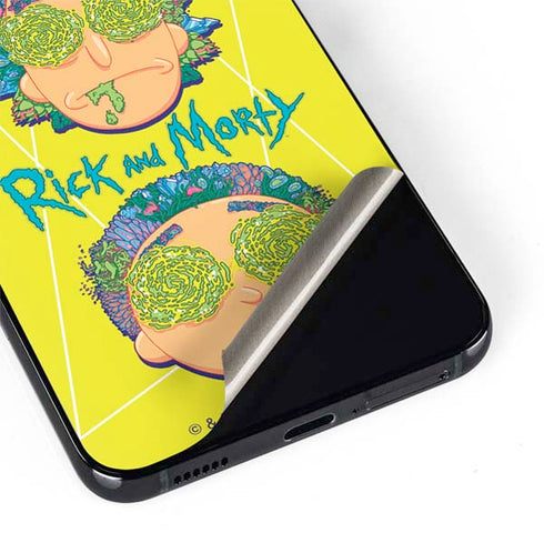 Adult Swim Rick and Morty Rick and Morty Portal Eyes Galaxy S22 Skin